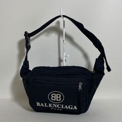 BALENCIAGA ボディバッグ ネイビー - メルカリ