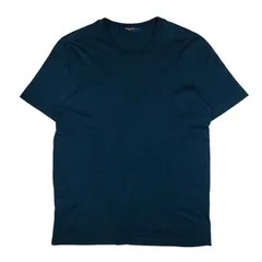 美品★LOUIS VUITTON★ルイヴィトン・メンズ ワンポイントLV刺繍 コットン クルーネックTシャツ 2022年モデル (L) イタリア製 メンズトップス 春夏服 ブランドTシャツ カジュアルのサムネイル