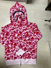 BAPE MILO SHARK FULL ZIP DOUBLE HOODIE - メルカリ