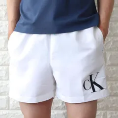【並行輸入品】カルバンクライン ハーフパンツ メンズ ショートパンツ 短パン ビーチショーツ 水陸両用 ブランドロゴ CALVIN KLEIN KM0KM00890
