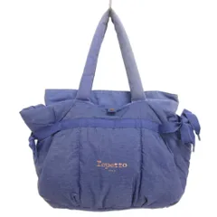 レペット Repetto ハンドバッグ トート 中綿 青 ブルーのサムネイル