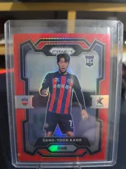 SUWON)Panini プリズム KANG SANG YUN ルーキー Red /99限定