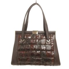 COACH 41248 カゴ×レザー ワンショルダー バッグ - メルカリ