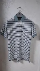 (正規品) POLO RALPH LAUREN(ポロラルフローレン) 90s ストライプ ポロTシャツ 95 100