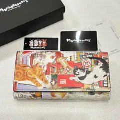 新品　マンハッタナーズ　長財布　マンハッタンのライブリーキャッツのサムネイル