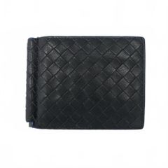 BOTTEGA VENETA ボッテガ マキシイントレチャート マネークリップ黒