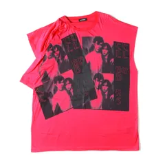 【美品】RAF SIMONS ラフシモンズ Tシャツ マゼンタ サイズ:L | フォトグラフィック オープンサイド Tシャツ OPEN SIDE T-SHIRT | タンクトップ ノースリーブ【メンズ】【中古】のサムネイル