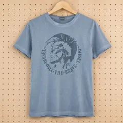 DIESEL ディーゼル ヴィンテージ 半袖 Tシャツ / 涼しい 生地 体型カバー フィット