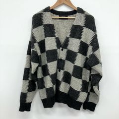 SIDE SLOPE 22AW チェックビッグカーディガン サイドスロープ - メルカリ