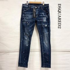 DSQUARED2 Skater Jean 46 ロゴペイント加工 イタリア製 - メルカリ