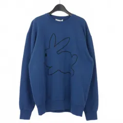 ジェイダブリューアンダーソン JWアンダーソン J.W.ANDERSON Bunny Embroidered Sweatshirt スウエット トレーナー 長袖 M ネイビー 紺 JW0109 PG1216 国内正規のサムネイル