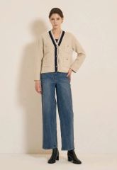極美品 24SS 55,000円 マディソンブルー デニムサルエルパンツ 01