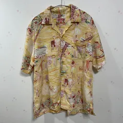 PINK HOUSE NATURE TRAIL USA製 レーヨン100% 総柄 半袖シャツのサムネイル