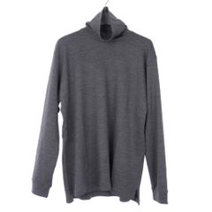 JOSEPH HOMME ロングTシャツ 薄手トレーナー グレー ハイネック - メルカリ