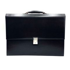 dunhill ダンヒル ビジネスバッグ ブリーフケース レザー A4 ブラック
