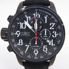 極美品【INVICTA インビクタ】腕時計☆1517☆ブラック 黒 左利き 