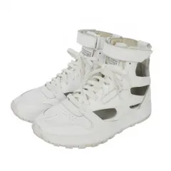 メゾンマルジェラ Maison Margiela × リーボック Reebok Classic Leather Tabi High スニーカー ハイカット 足袋 25㎝ 白 ホワイト S39WS0099