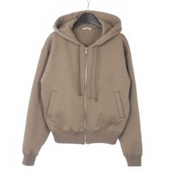 オーラリー ジップパーカー スウェット ブラック 26SS - メルカリ