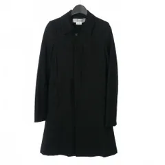 コムデギャルソンコムデギャルソン COMME des GARCONS COMME des GARCONS ステンカラーコート ひざ丈 無地 ウール XSサイズ 黒 ブラック RG-C003のサムネイル
