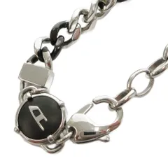 ディーゼル DIESEL ネックレス ペンダント チェーン ロゴ ステンレス シルバーカラー /FF