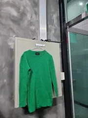 ZADIG&VOLTAIRE ザディグ・エ・ヴォルテール ウール100% ケーブル編みニット Sサイズのサムネイル