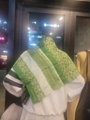 COACH コーチ グリーン スカーフ