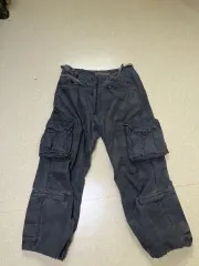 ワイド カーゴ ズボン パンツ