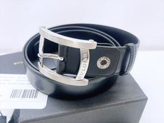 極美品✨ブルガリ ベルト アショーマ シルバーバックル メンズ 黒