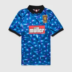 【送料無料・匿名配送】Score Draw レトロ アストン・ヴィラ 1994 アウェイ GK ゴールキーパー シャツ 青 復刻 新品 正規品