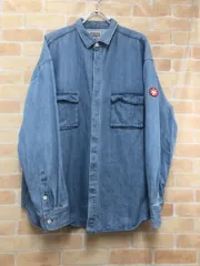 【中古】 C.E シーイー BLEACHED DENIM BIG SHIRT CES26SH02 ブルー系 XL 111453956のサムネイル