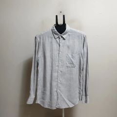 BEAUTY&YOUTH コットン ドットストライプ 長袖 シャツ 日本製 S - メルカリ