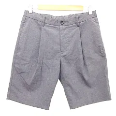 ハレ HARE 美品 ショートパンツ ショーツ タック M グレー A0119のサムネイル