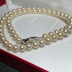 TASAKI あこや真珠 6.0-6.5 パール ネックレス 田崎真珠 タサキ - メルカリ