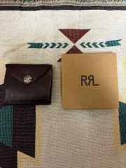 rrl ダブルアールエル チェーン ウォレット 財布 コンチョ レザー