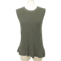 マンシングウェア MUNSINGWEAR パンツ チェック ストレッチ 薄手 85 Mサイズ 緑 グリーン ■YHS10のサムネイル
