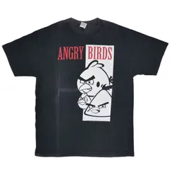 【L】アングリーバード スカーフェイス パロディ Tシャツ ANGRY BIRDS Scarface フェードのサムネイル