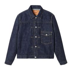 COTTON LINEN DENIM SHORT WORK JACKET - メルカリ