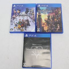 665) 킹덤 하트 PS4 소프트 3개 세트