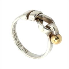 Tiffany & Co. コンビ リング 11号 シルバー K18 - メルカリ