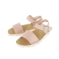クラークス clarks Lunan Strap ルナンストラップ スエード サンダル 靴 UK3 1/2 ライトピンク 26148498のサムネイル