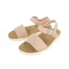 クラークス clarks Lunan Strap ルナンストラップ スエード サンダル 靴 UK4 ライトピンク 26148498のサムネイル