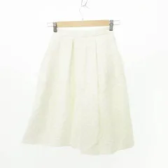 ユナイテッドアローズ UNITED ARROWS 美品 チェッカーデザイン フレア ひざ丈 スカート ■TC