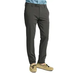 BERWICH ベルウィッチ / SC SLIM スラックス ノータック パンツ 春夏 メンズ ビスコース ポリエステル ストレッチ グレー イタリア製 438936のサムネイル