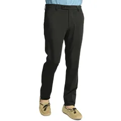 BERWICH ベルウィッチ / SC SLIM スラックス ノータック パンツ 春夏 メンズ ビスコース ポリエステル ストレッチ ブラック イタリア製 438819