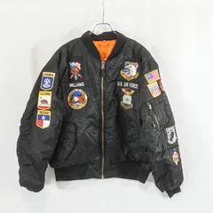 米軍　実物MA-1 軍人用に作られた非売品 Yahoo!オークション - 「米軍実物 ma-1」の落札相場・落札価格