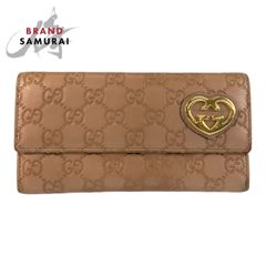 GUCCI GGパターン ピンク 長財布 グッチ ブランド 小銭入れ お札入れ 