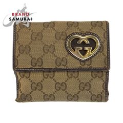 GUCCI ♡グッチ GGキャンバス ゴ ラブリーハート 6連キーケース - メルカリ