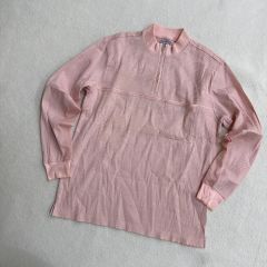 G5961*キャロウェイコレクション☆ハーフジップ☆長袖☆白☆S☆ゴルフ