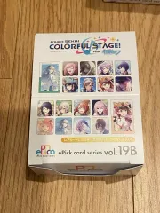 プロジェクトセカイ ePick エピカ カード 19 B 未開封 ボックス まとめ パシャ