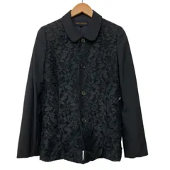 COMME des GARCONS/コムデギャルソン/90S/丸襟/レース/ジャケット/サイズS/AD1992/ブラック/RS1403のサムネイル